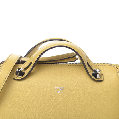 Fendi Vitello Dolce Crystal Croc Tail Mini By The Way Boston Bag Yellow 10 of 11