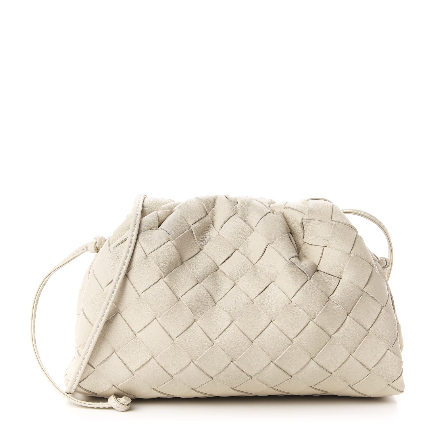 Bottega Veneta Nappa Intrecciato The Mini Pouch Plaster 1 of 11