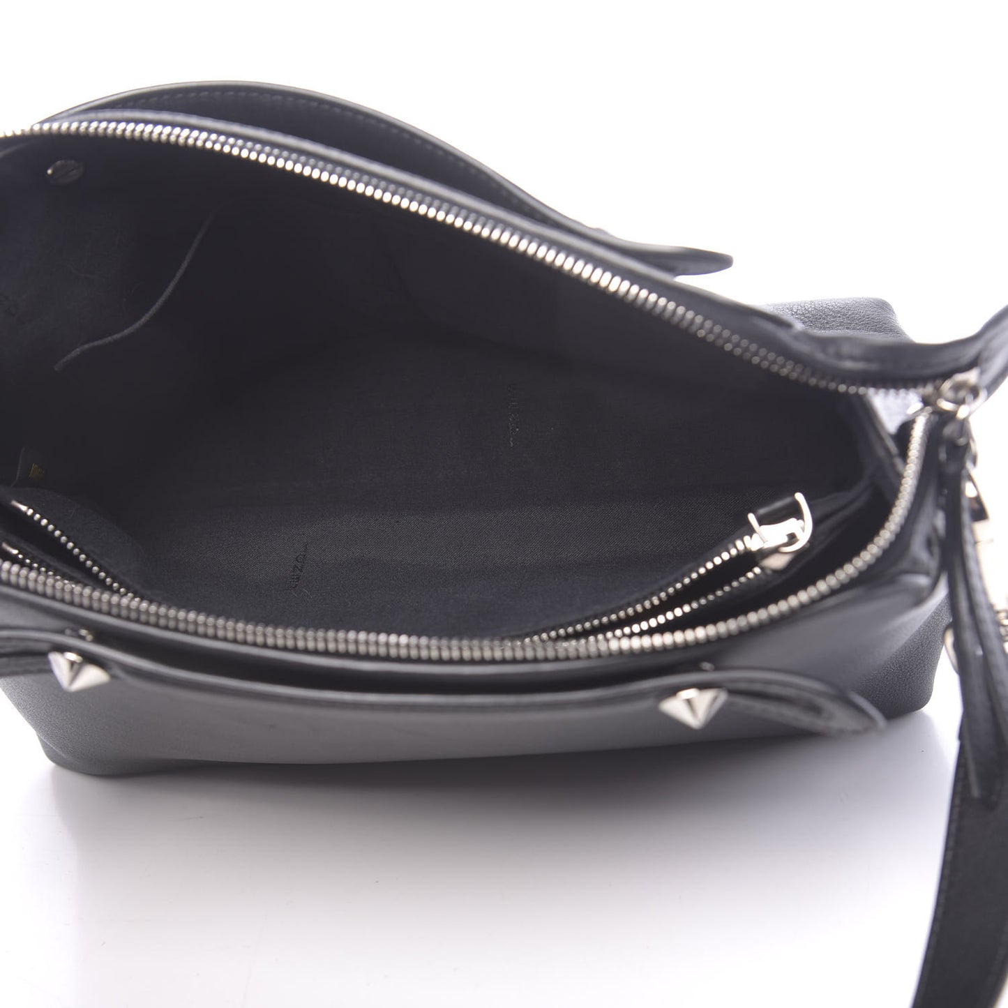 Vitello Dolce Marmol Medium By The Way Boston Bag Black