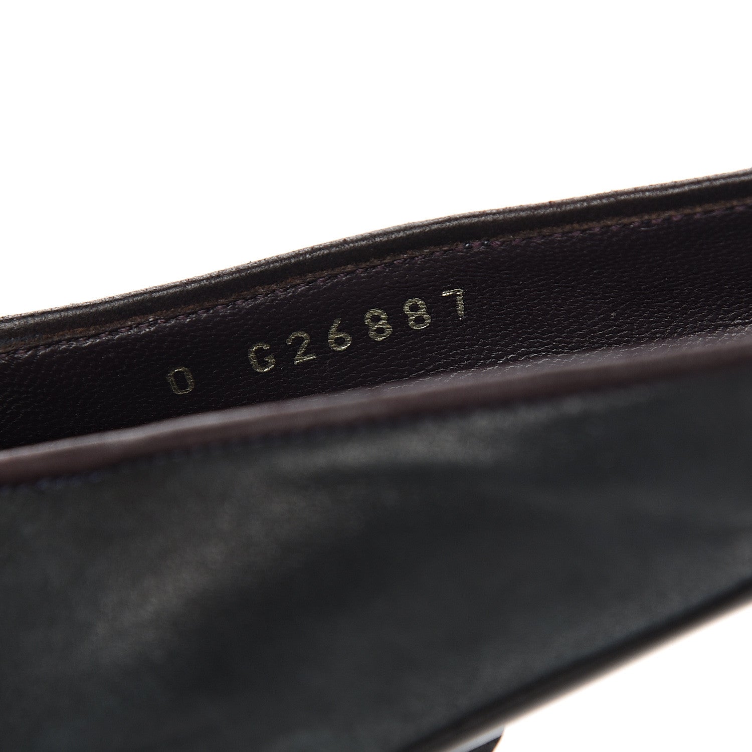 Chanel Suede Cap Toe CC Ballerina Flats 36.5 Dark Green Burgundy 8 of 8