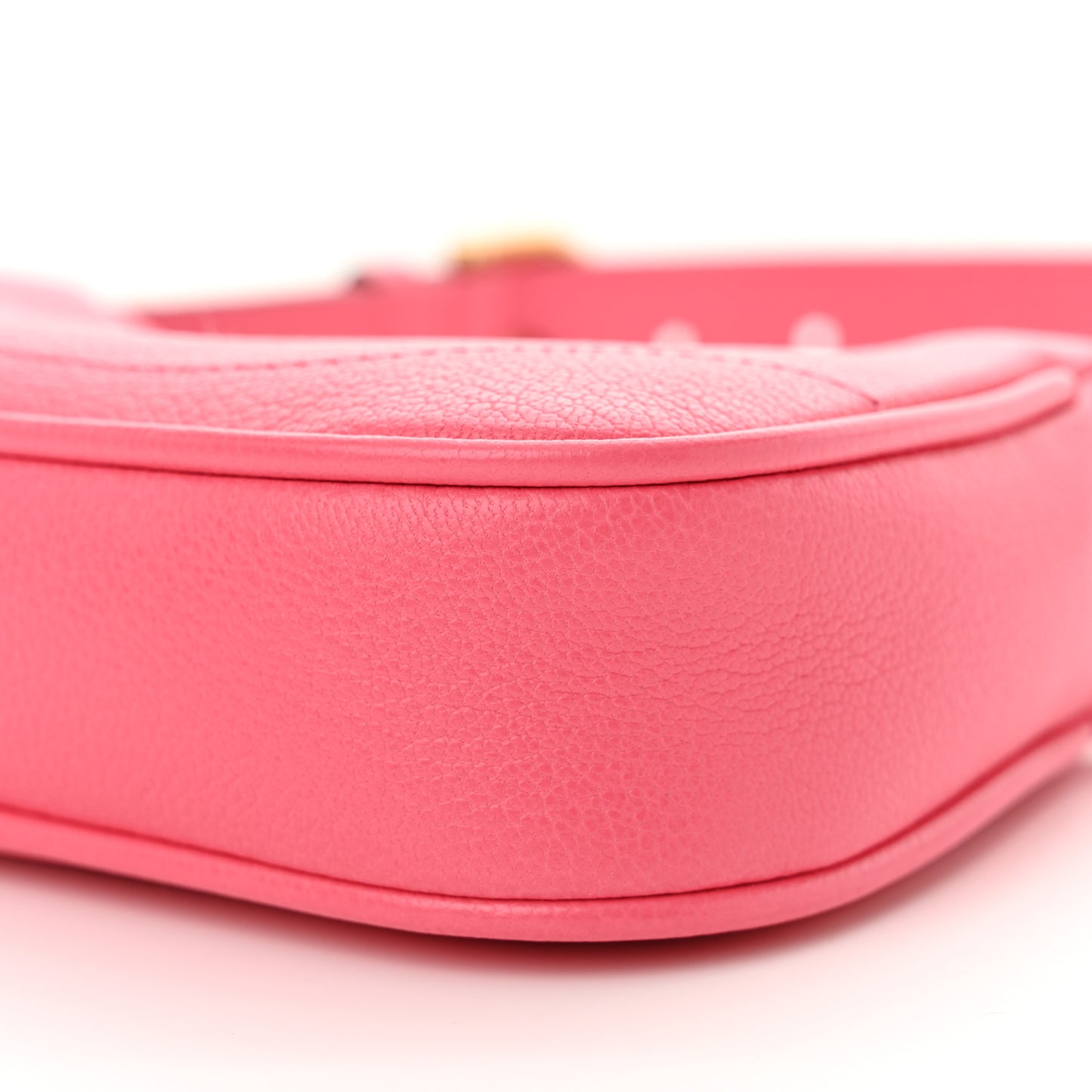 Goatskin Mini Aphrodite Shoulder Bag Rhodamine Pink