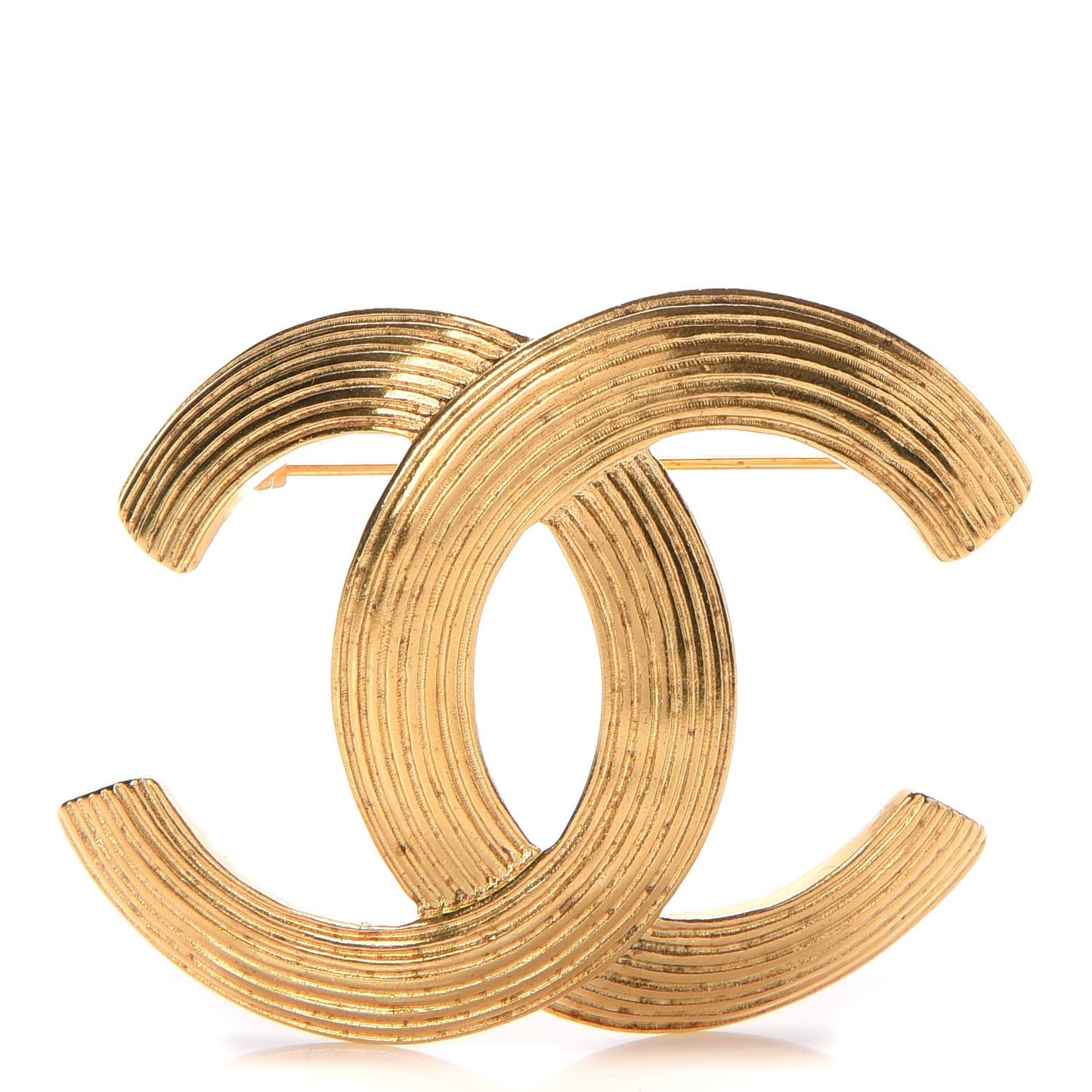 CC Large Brooch Gold