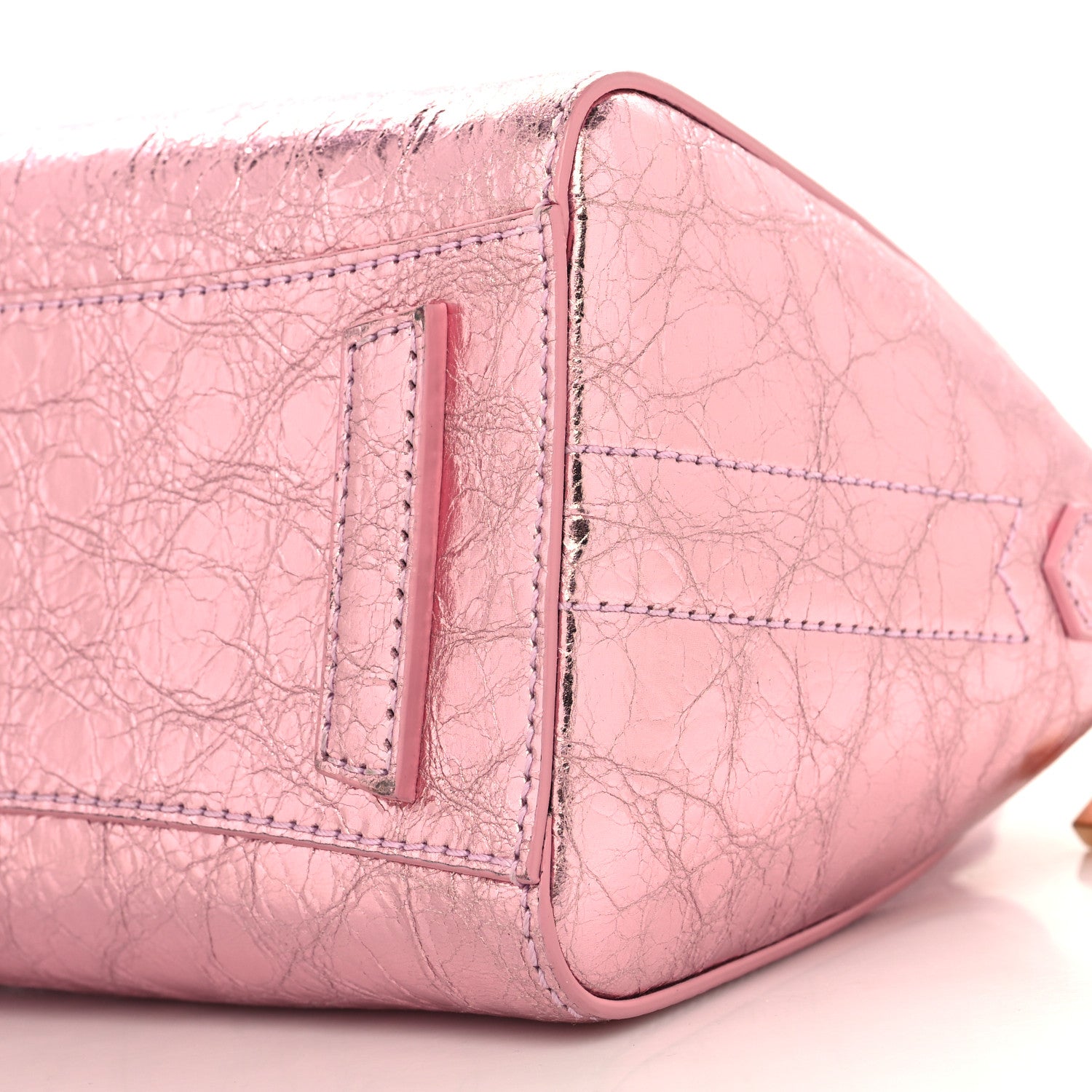 Givenchy Laminated Lambskin Mini Antigona Silk Pink 10 of 10