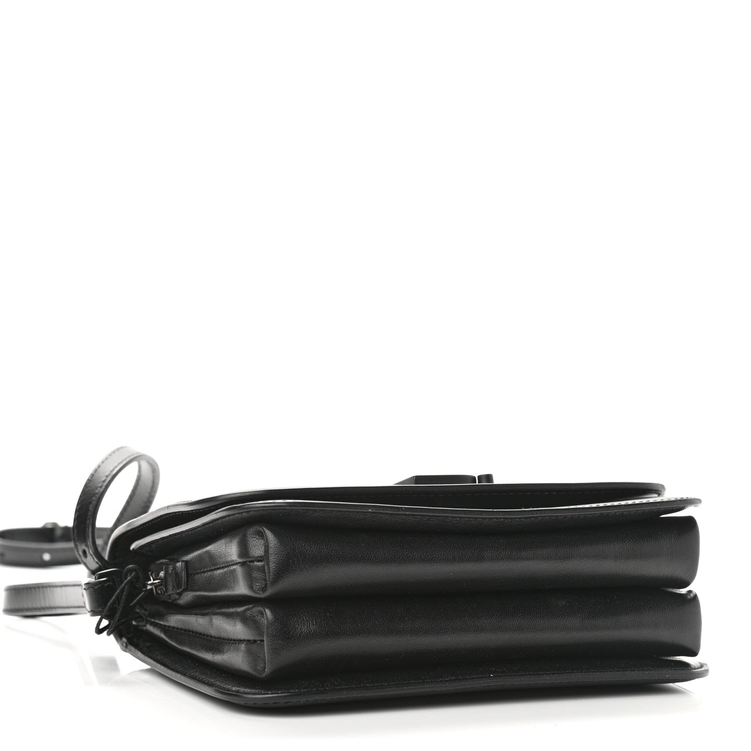Balenciaga Shiny Box Calfskin Small B Bag Black 4 of 11