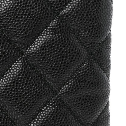 Chanel Caviar Quilted Medium Boy Cosmetic Case Black 8 of 10