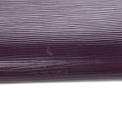 Louis Vuitton Epi Zippy Wallet Cassis 9 of 9