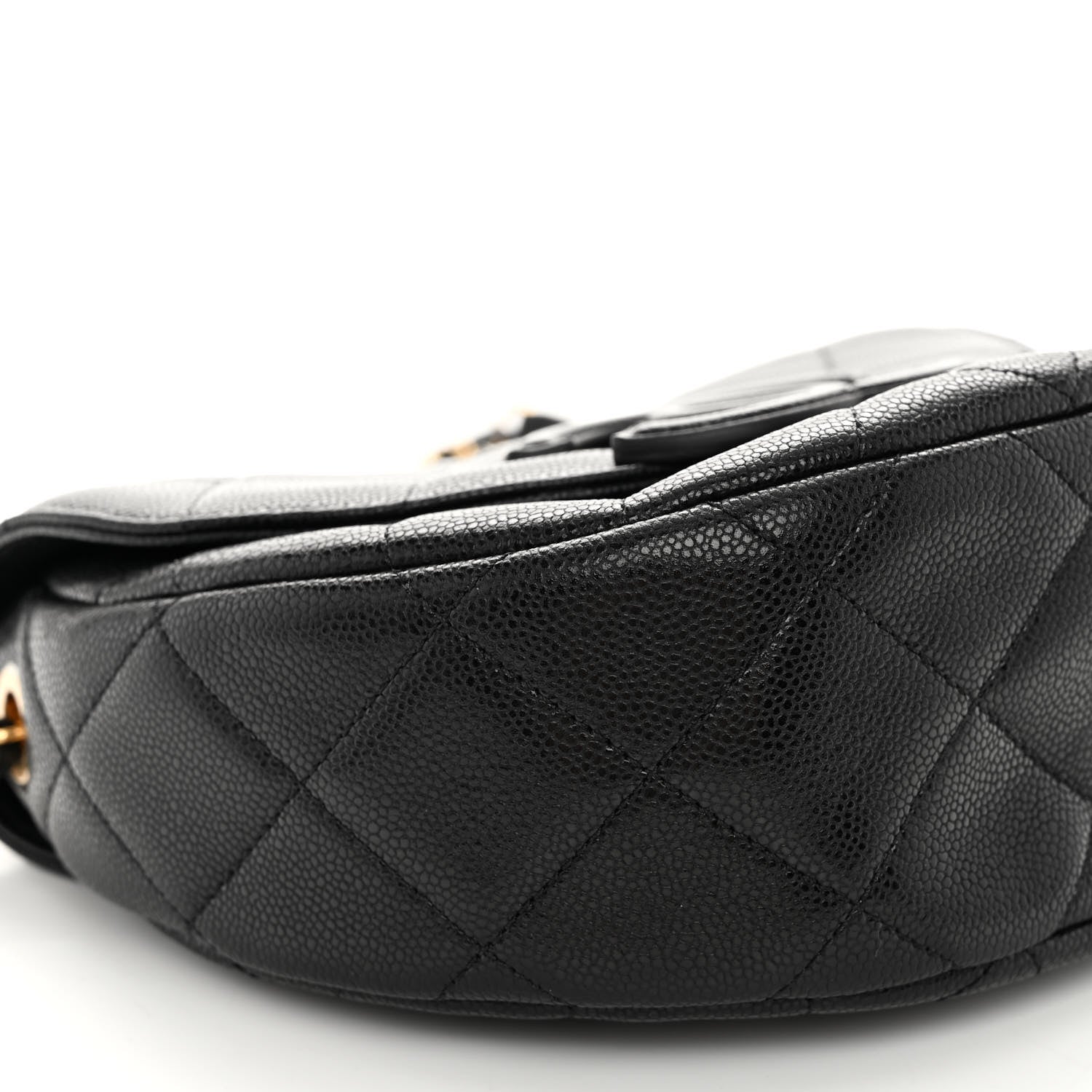 Chanel Caviar Quilted Small Messenger Flap Black 9 of 10