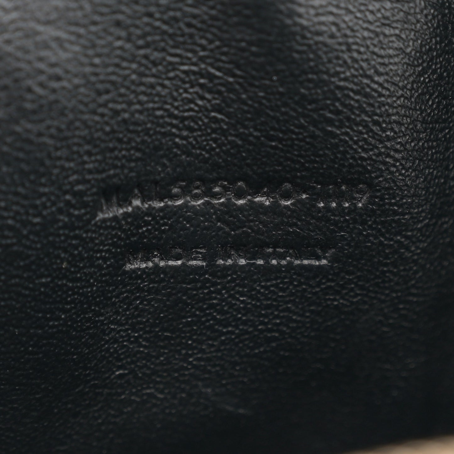 Grain De Poudre Matelasse Monogram Mini Lou Camera Bag Black