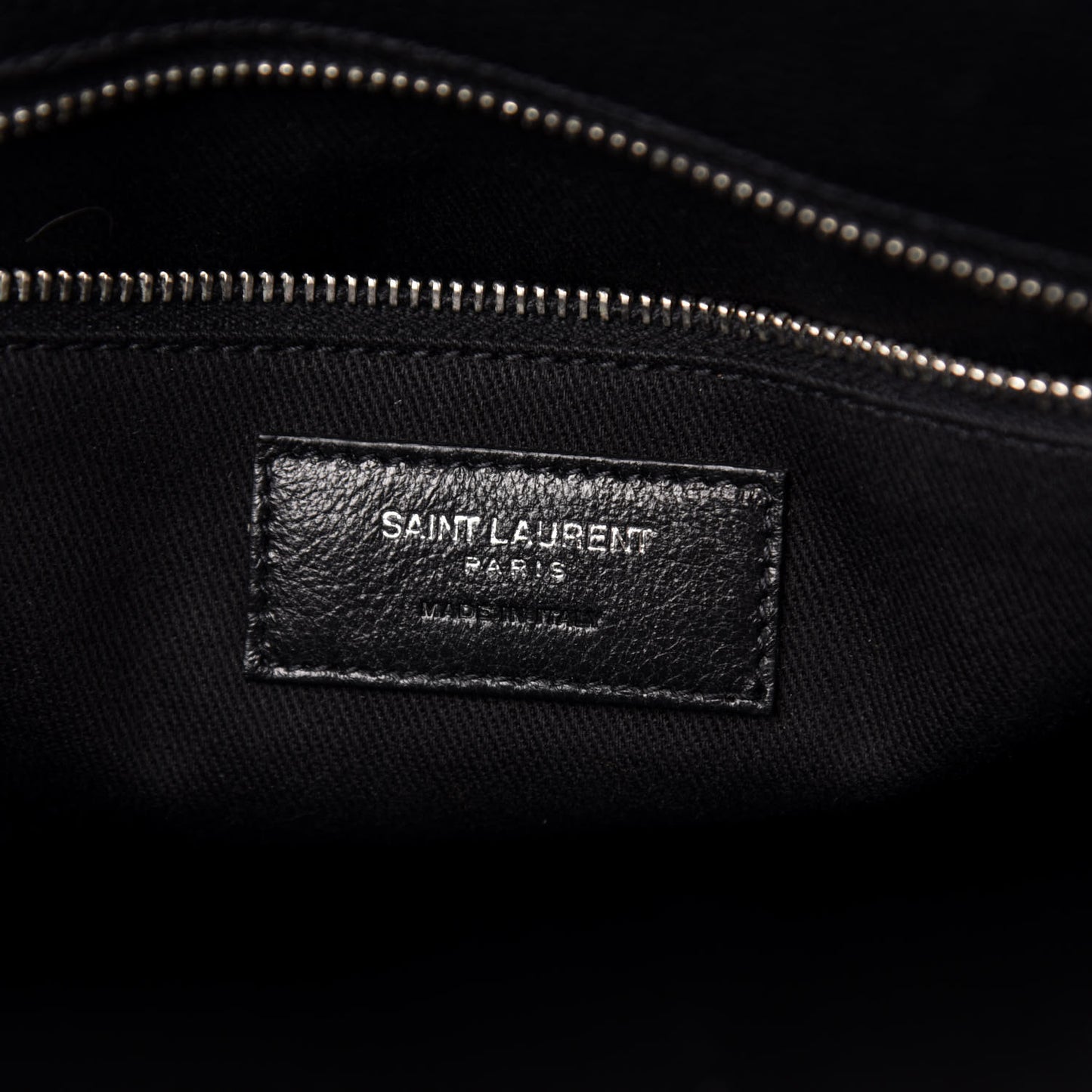 Grained Calfskin Small Supple Sac De Jour Duffle Black
