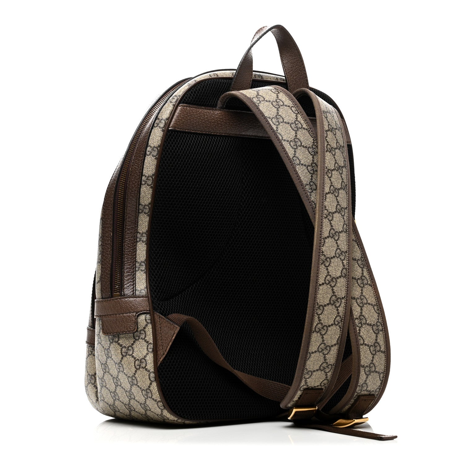 Gucci GG Supreme Monogram Medium Ophidia Day Backpack Brown 3 of 11