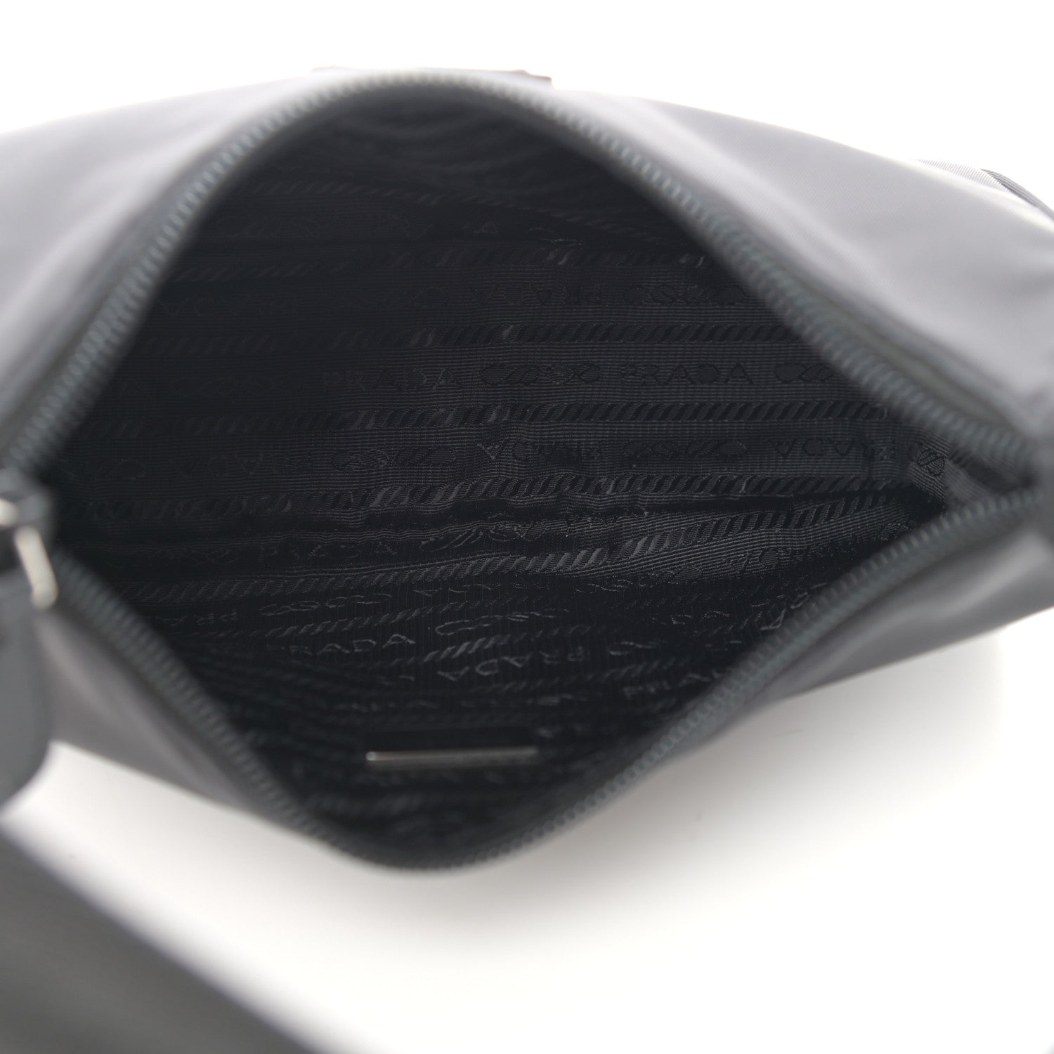 Prada Tessuto Nylon Mini Re-Edition 2000 Bag Black 5 of 10