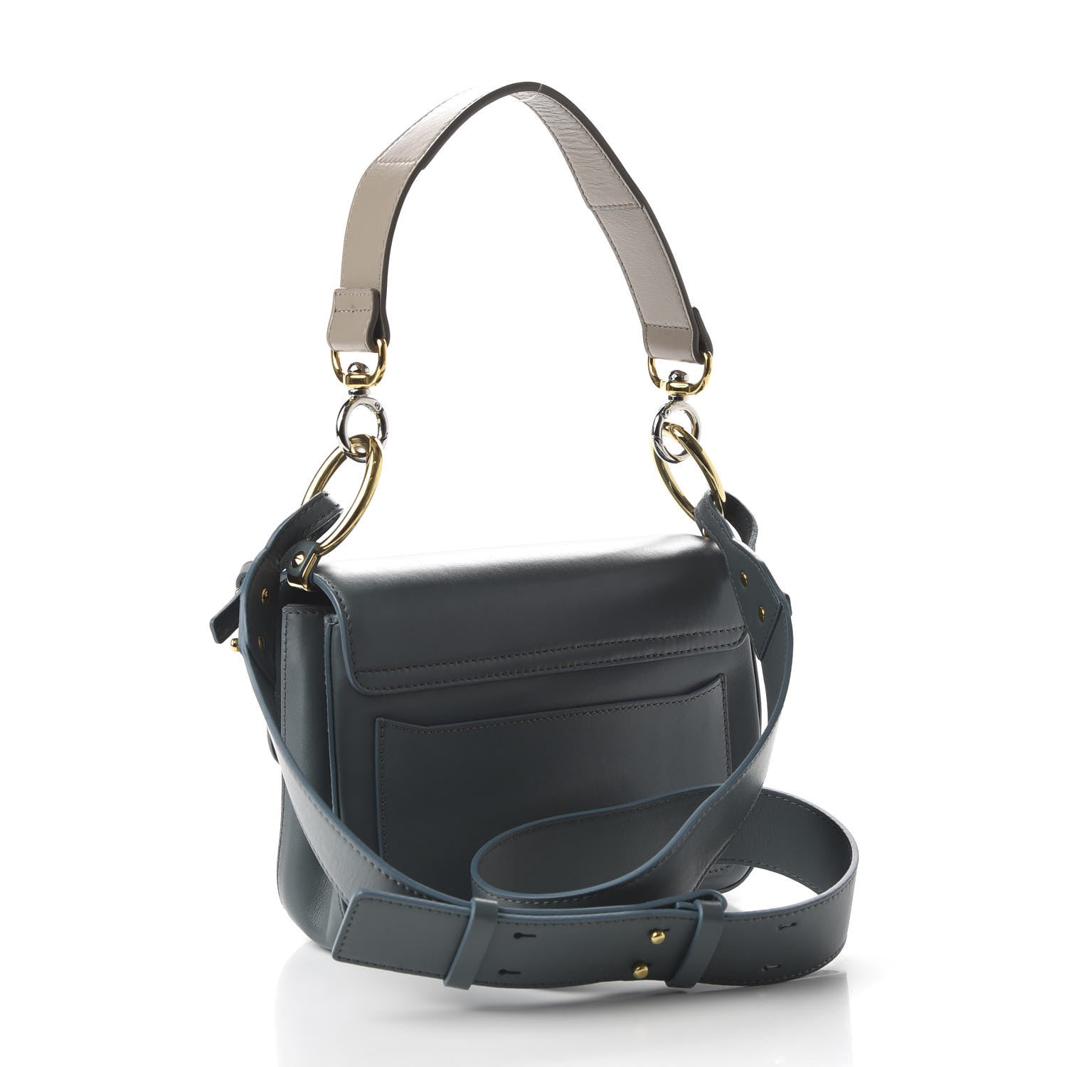 Chloe Calfskin Small C Double Carry Cloudy Blue 5 of 18