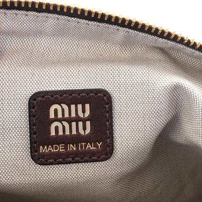 Miu Miu Nappa Pouch Bag Radica 6 of 10