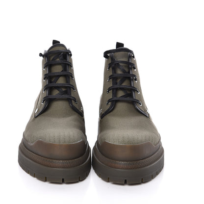 Hermes Canvas Mens Boots 45 2 of 8