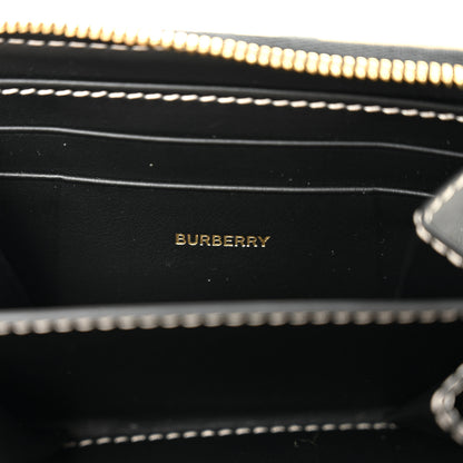 Burberry Vintage Check Mini Zip Around Wallet Archive Beige Black 6 of 6