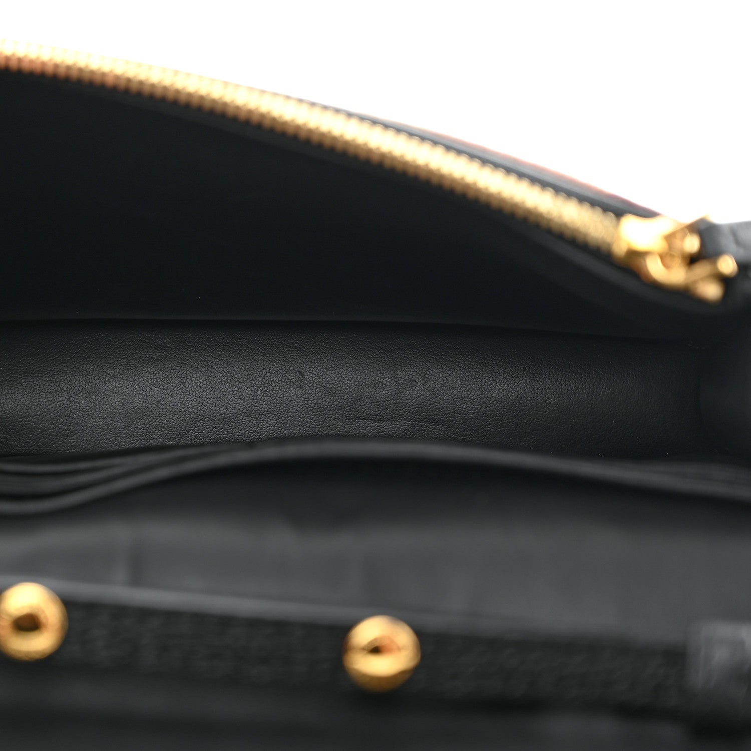 Burberry Derby Calfskin House Check Wallet On Chain Black 5 of 11