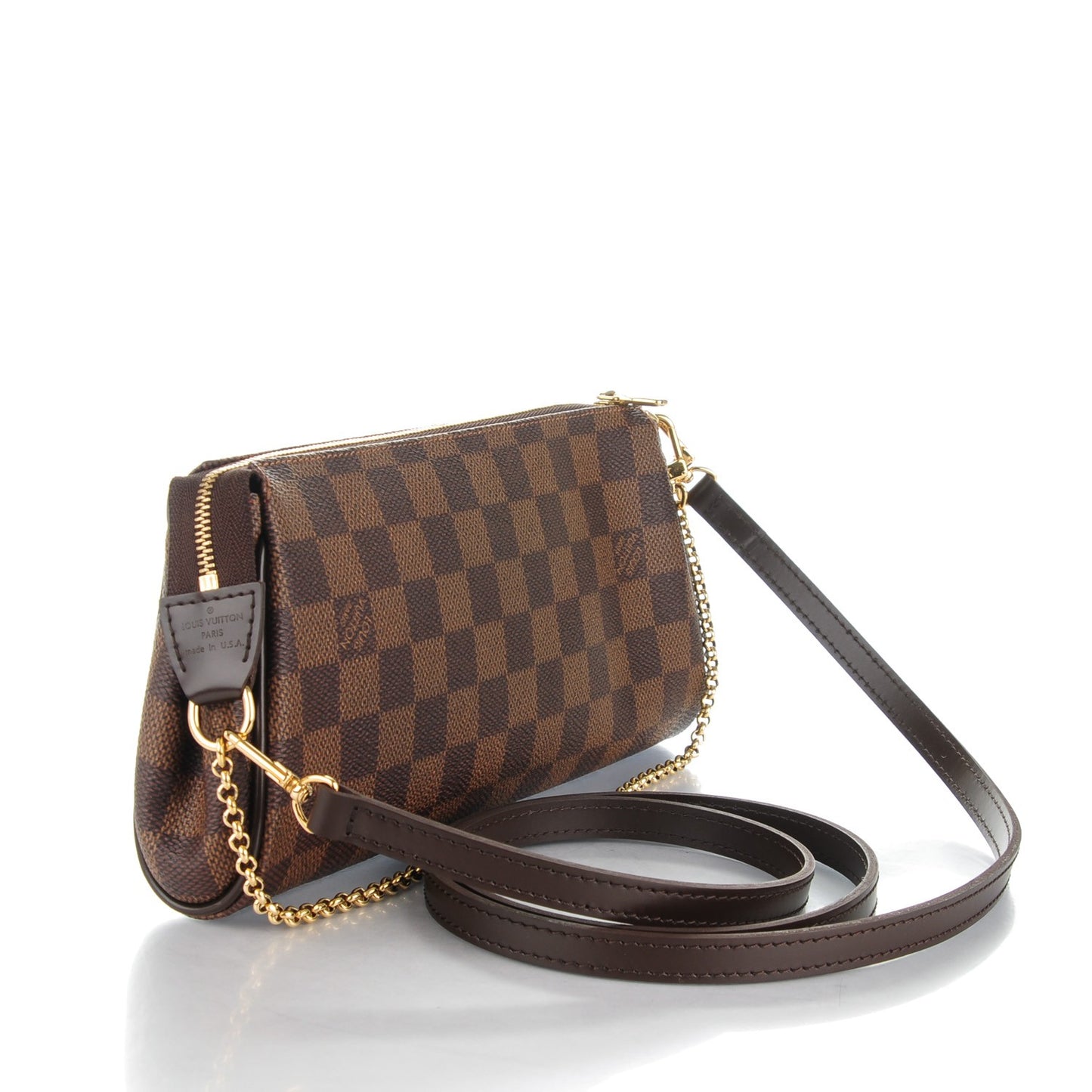 Damier Ebene Eva Clutch