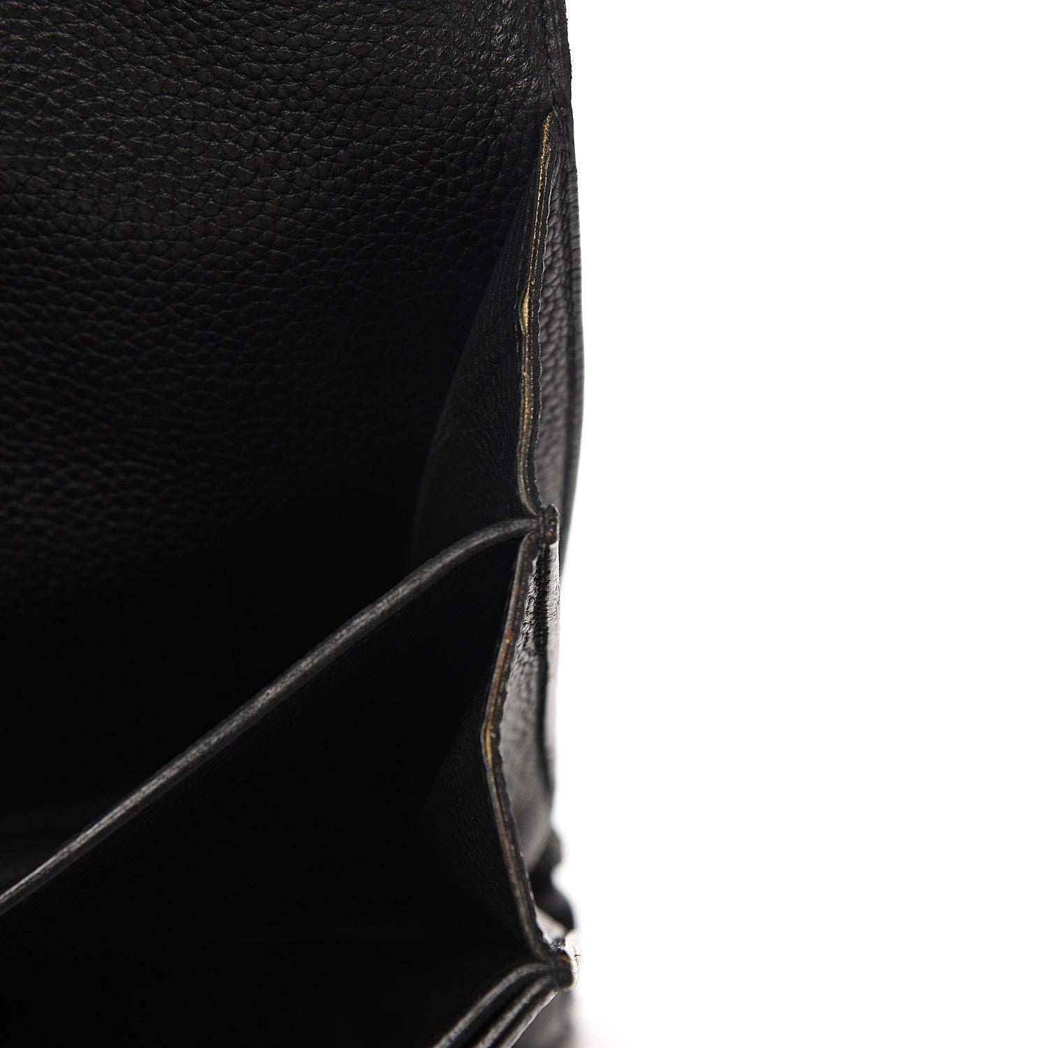 Hermes Taurillon Clemence Sac a Depeche 38 Briefcase Black 6 of 13