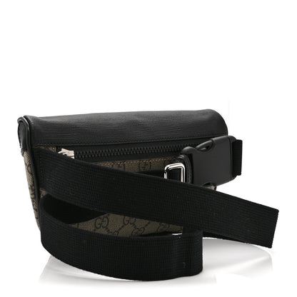 Gucci GG Supreme Monogram Belt Bag Black 3 of 10