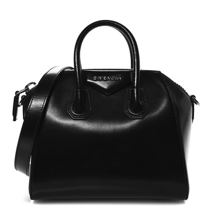 Givenchy Shiny Lord Calfskin Mini Antigona Black 1 of 10