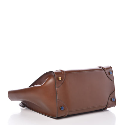 Celine Smooth Calfskin Mini Luggage Caramel 4 of 9