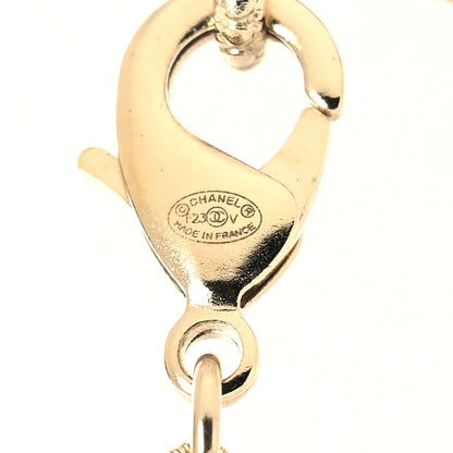 Chanel Graduated Pearl CC Short Necklace Gold 5 of 5