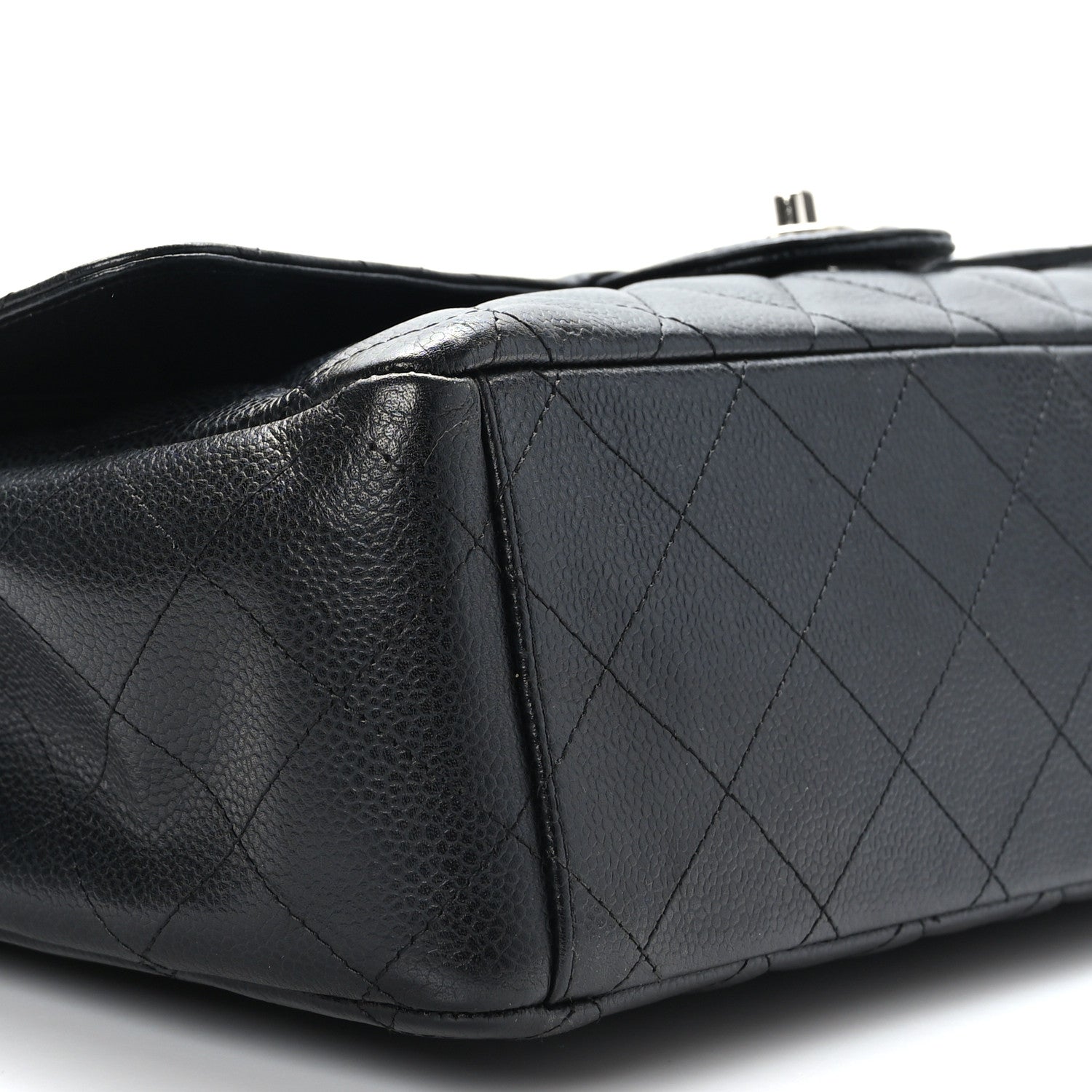 Chanel Caviar Quilted Maxi Double Flap Black 8 of 9