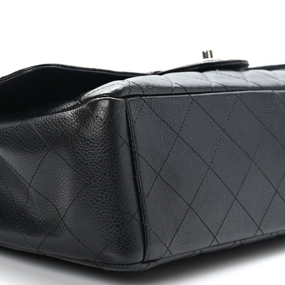 Chanel Caviar Quilted Maxi Double Flap Black 8 of 9