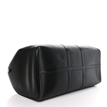 Louis Vuitton Epi Keepall 55 Black 3 of 10
