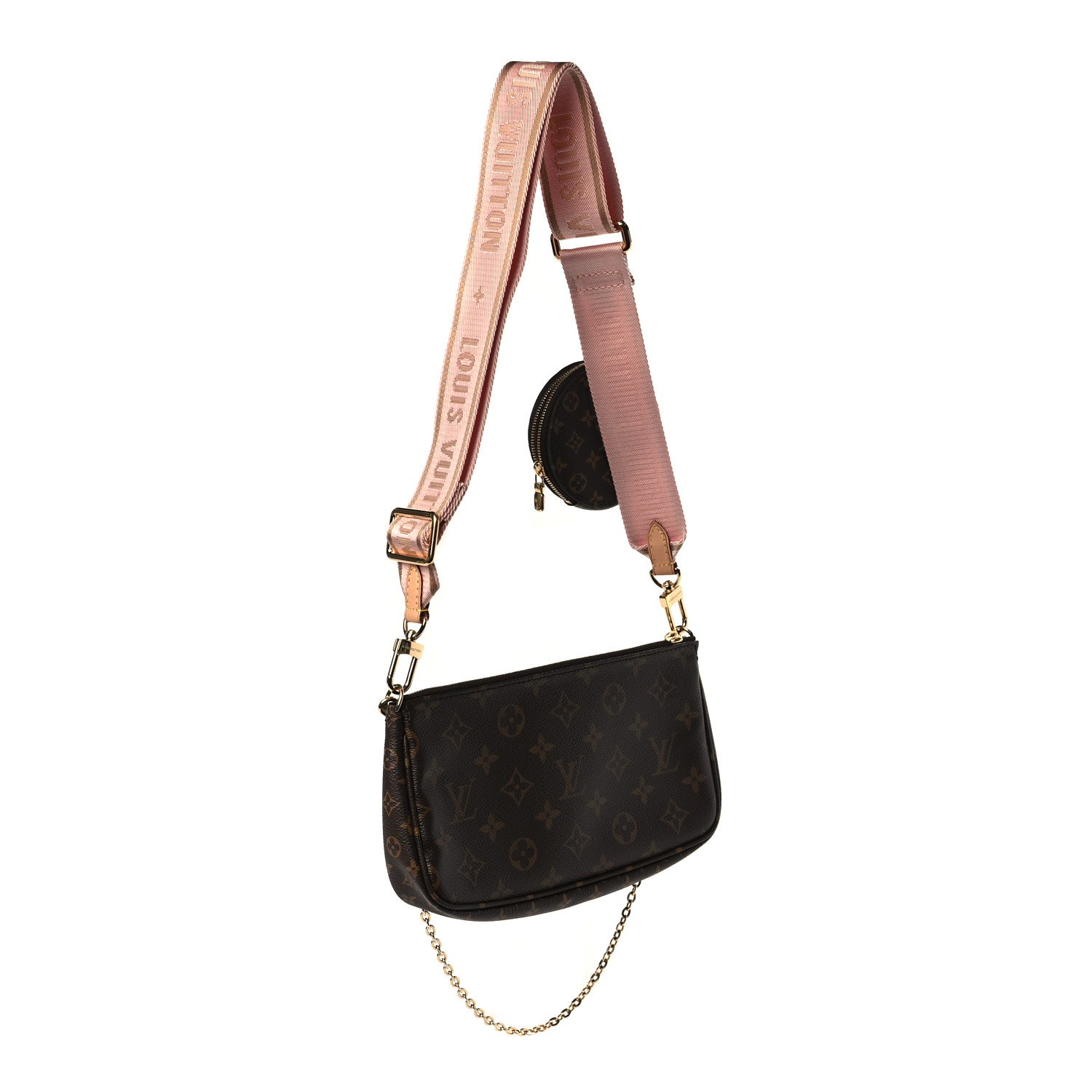 Louis Vuitton Monogram Multi Pochette Accessories Rose Clair 3 of 9