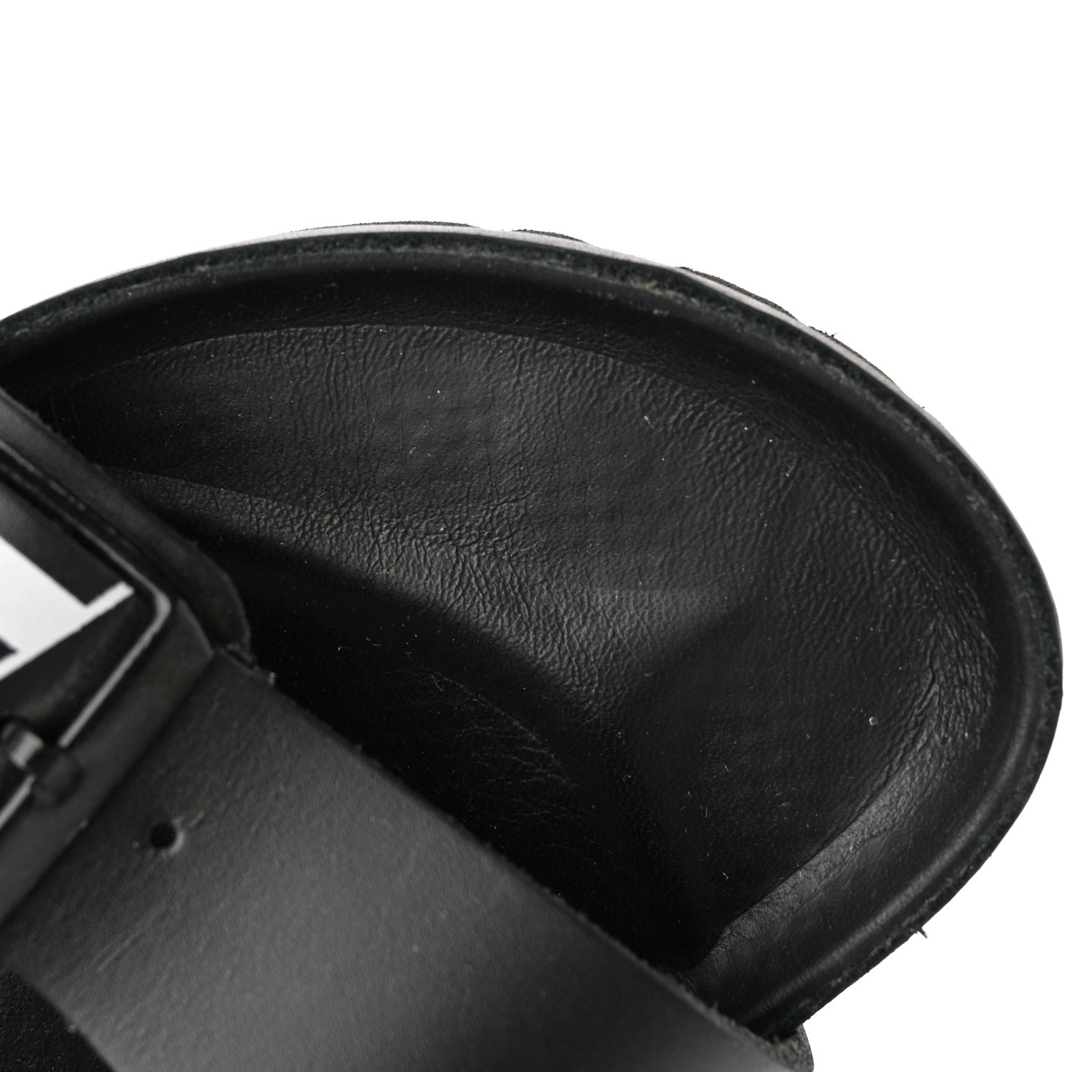 Valentino Garavani Calfskin VLTN Birkenstock Slide Sandals 39 Black 9 of 9