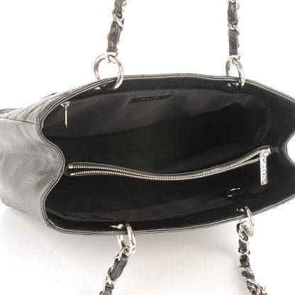 Chanel Caviar Quilted Grand Shopping Tote GST Black 5 of 7