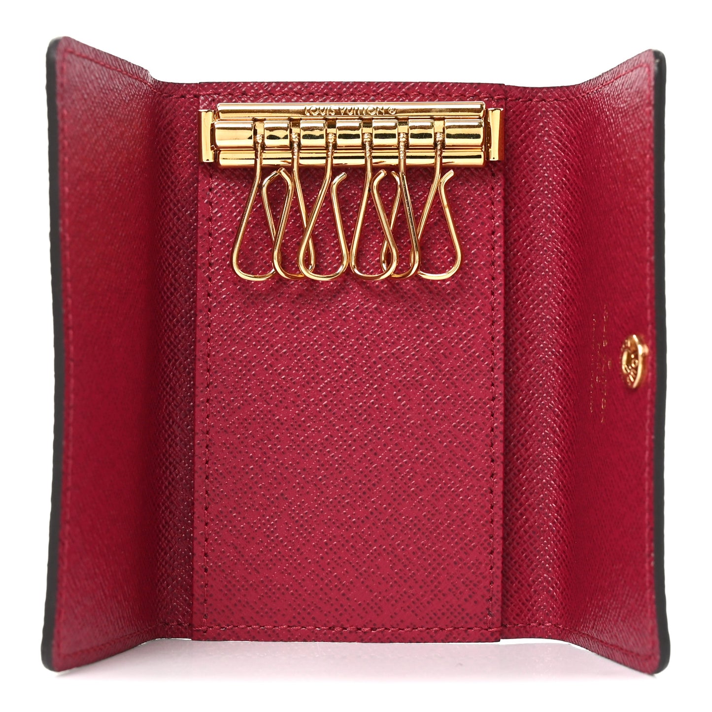 Monogram 6 Key Multicles Holder Fuchsia