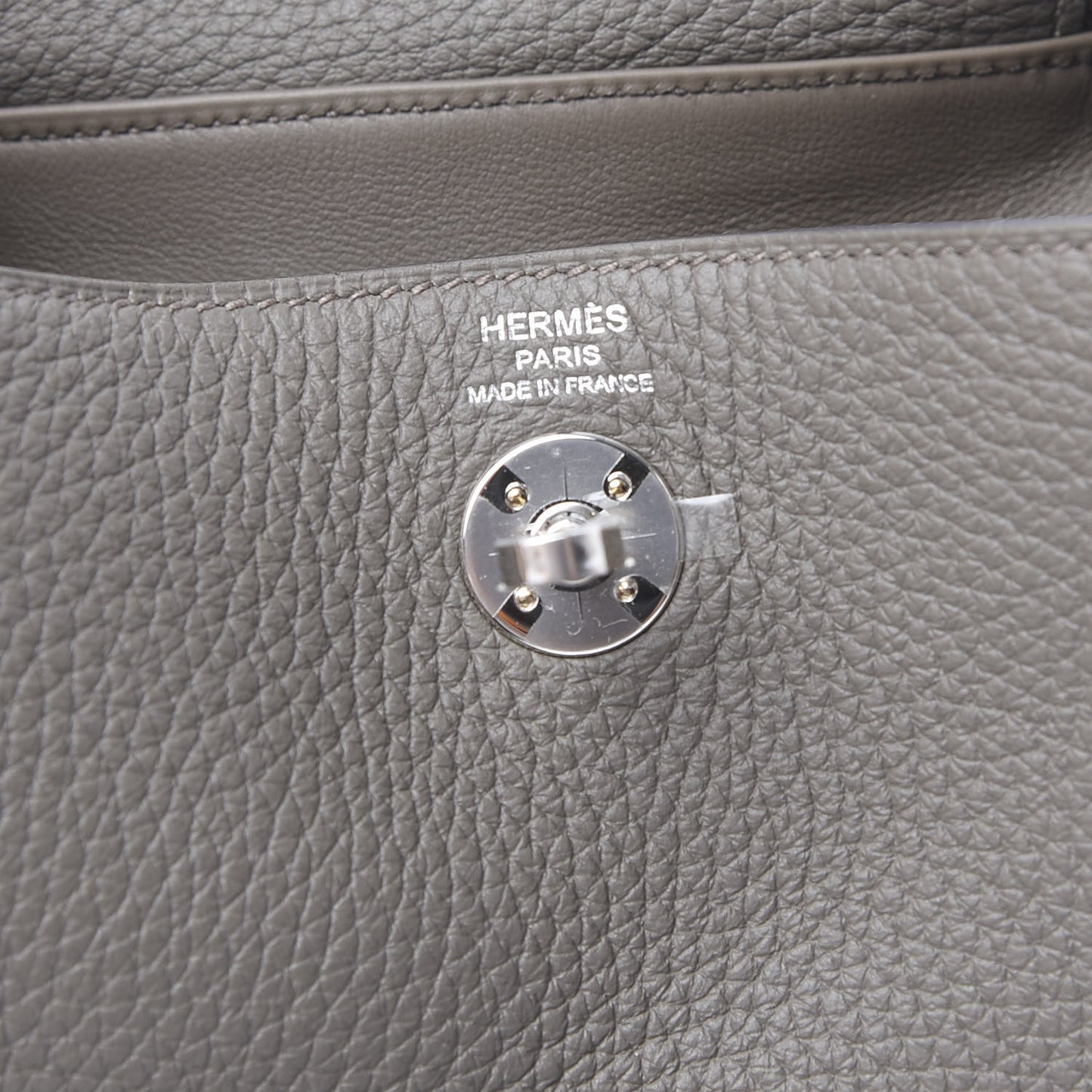 Taurillon Clemence Mini Lindy 20 Etain