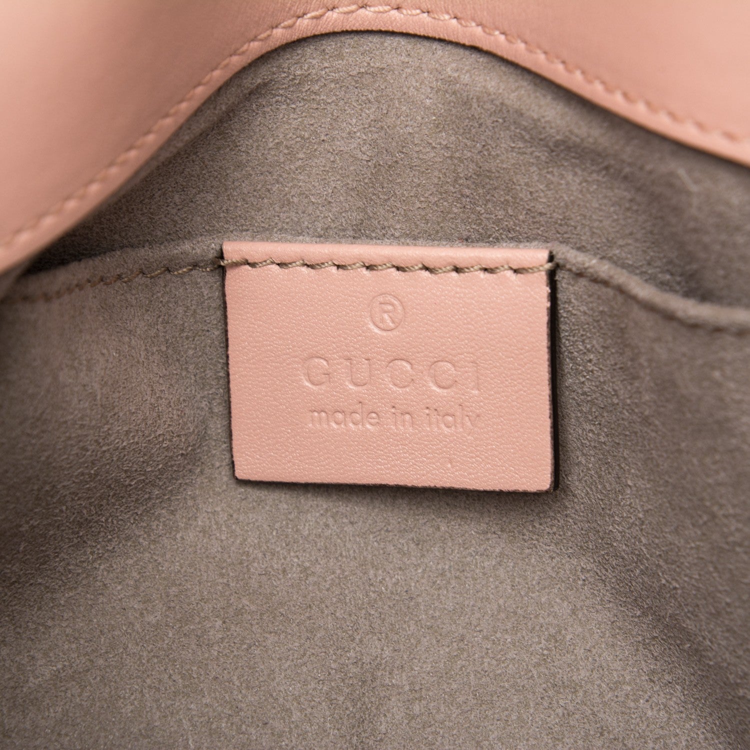 Gucci Calfskin Matelasse Mini GG Marmont Shoulder Bag Perfect Pink 6 of 7