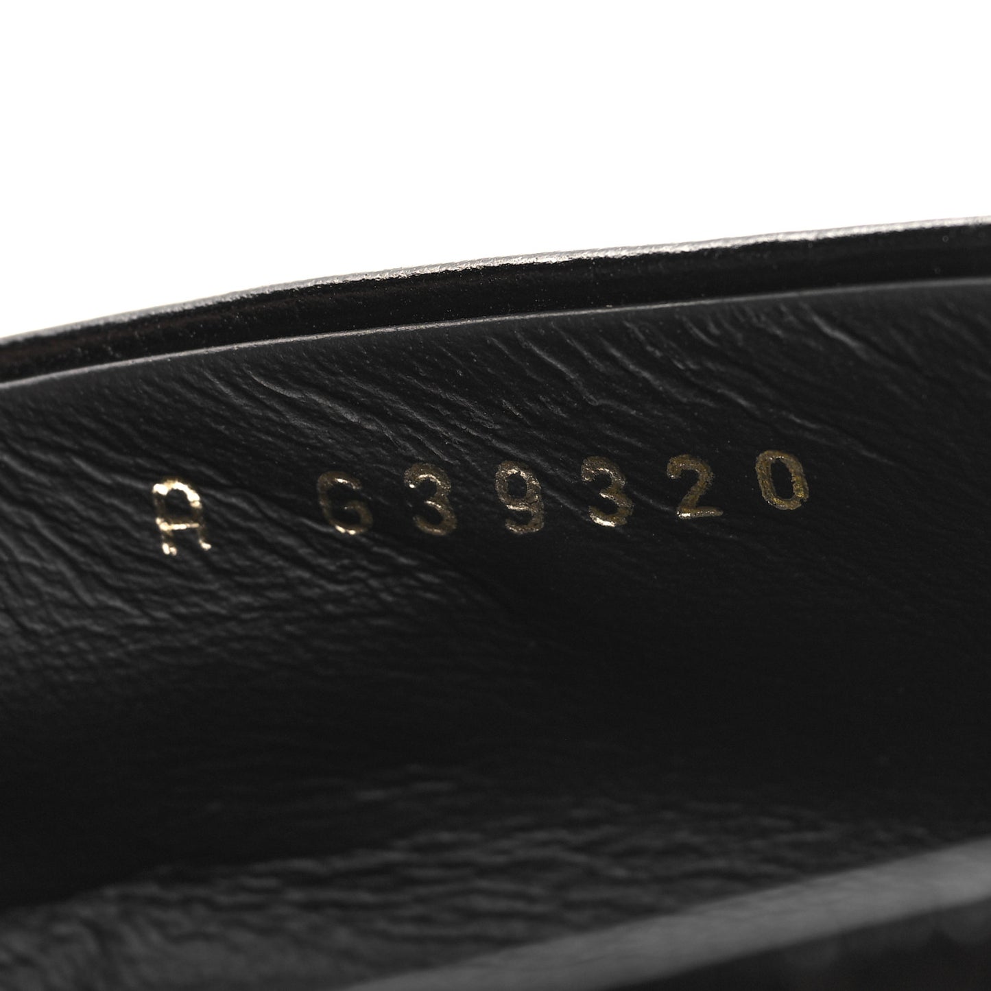 Shiny Calfskin Metal CC Loafers 37 Black