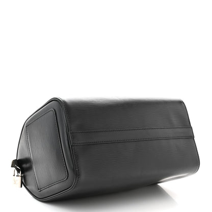 Louis Vuitton Epi Speedy 25 Black 4 of 9
