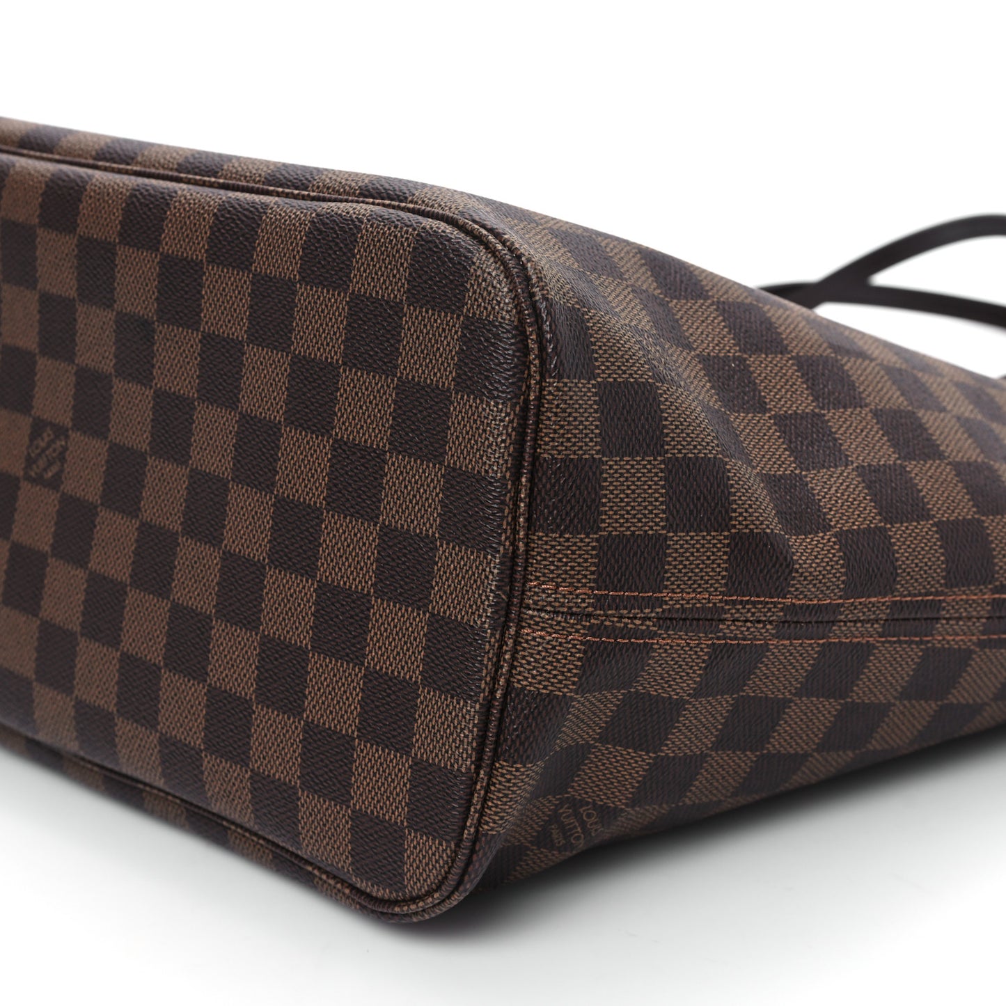 Damier Ebene Neo Neverfull MM Rose Ballerine