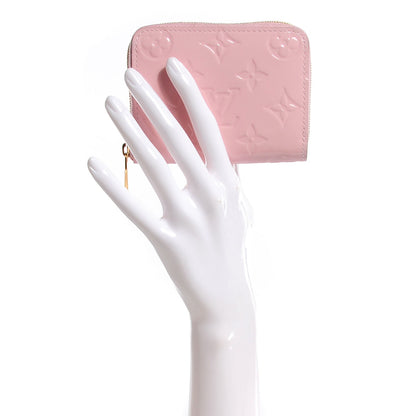 Louis Vuitton Vernis Zippy Coin Purse Rose Ballerine 2 of 7