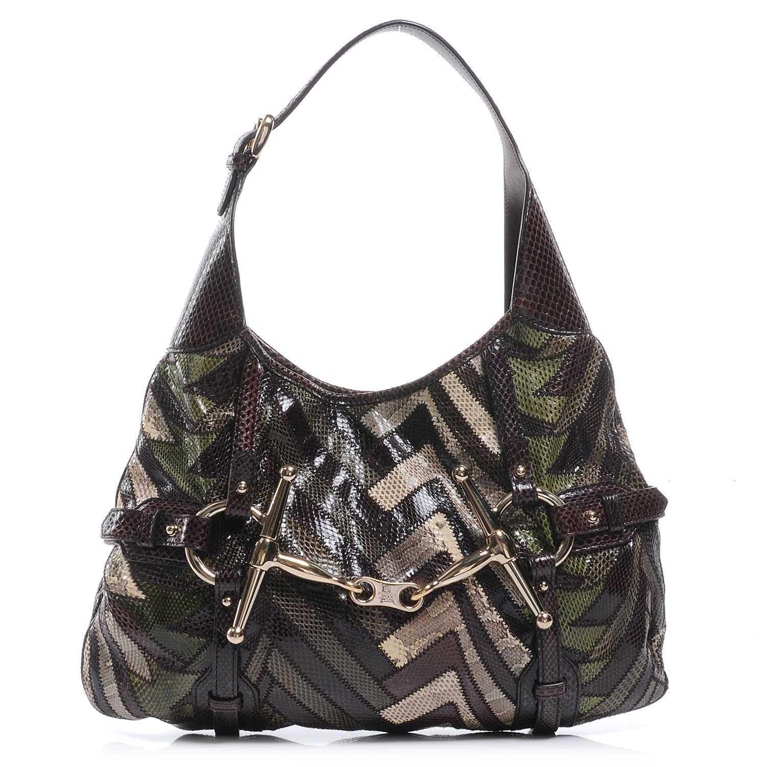 Gucci Python Patchwork 85th Anniversary Hobo 1 of 7