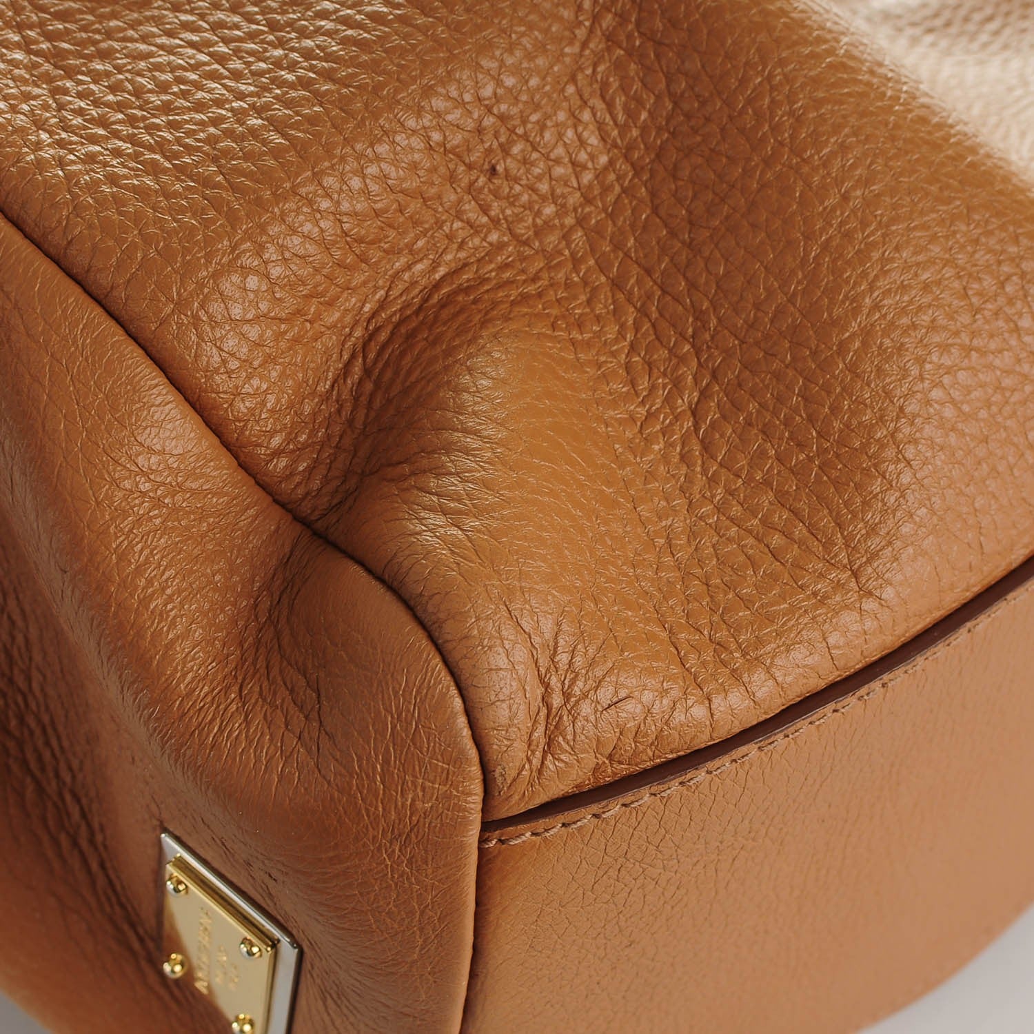 Dolce & Gabbana Grained Deerskin Large Miss Sicily Satchel Camel 11 of 11