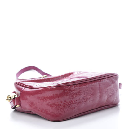 Gucci Soft Patent Small Soho Disco Bag Bright Bougainvillea 4 of 21