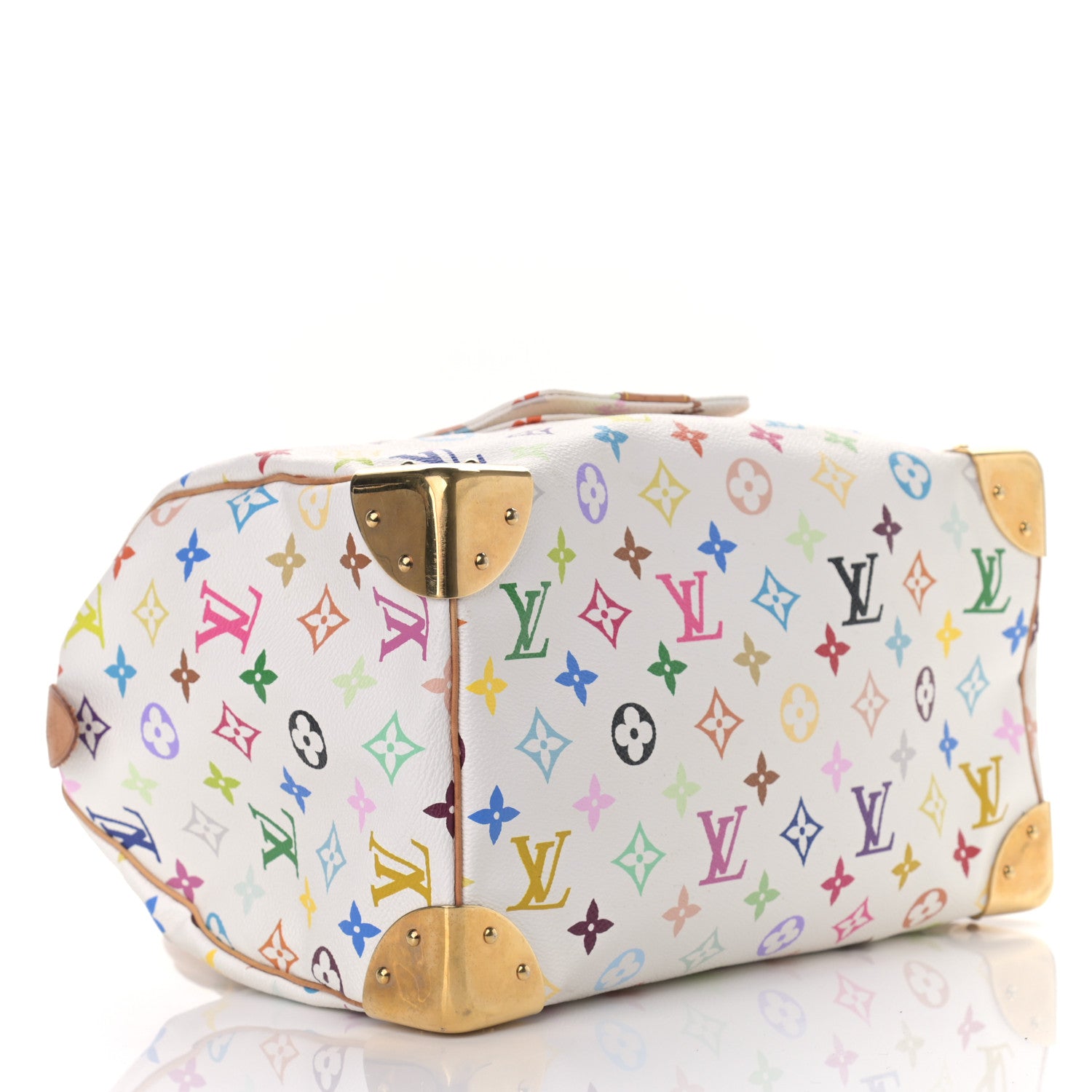 Louis Vuitton Monogram Multicolor Speedy 30 White 4 of 9