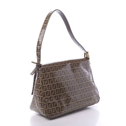 Fendi Vinyl Zucchino Mama Baguette Tobacco 3 of 9