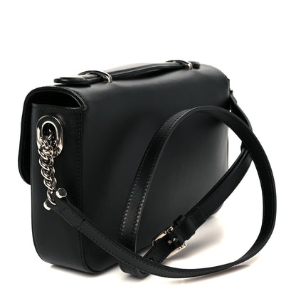 Gucci Senna Calfskin Petite GG Top Handle Shoulder Bag Black 3 of 11