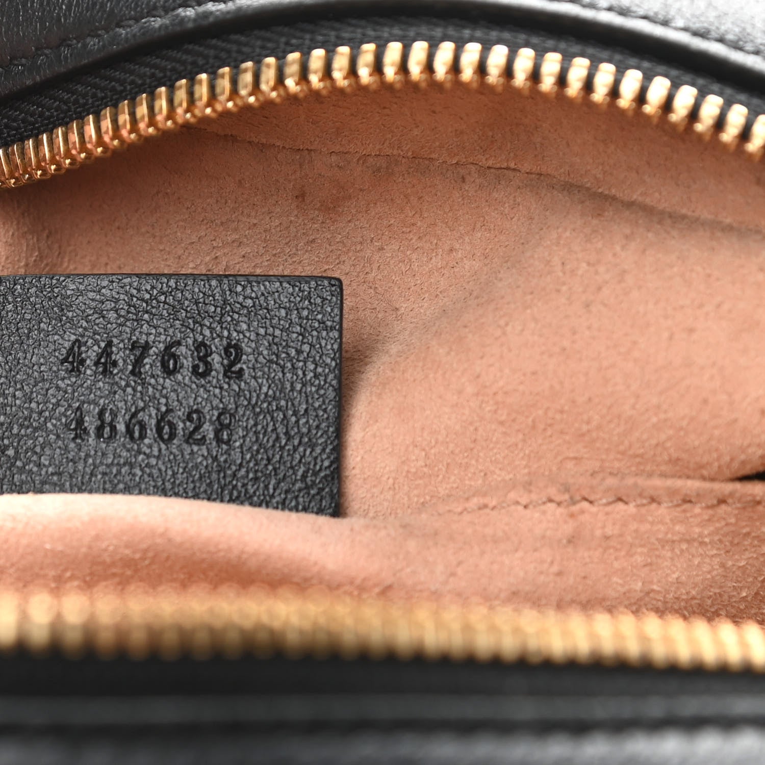 Gucci Monogram Matelasse Diagonal Small GG Marmont Chain Shoulder Bag Beige Black 7 of 10