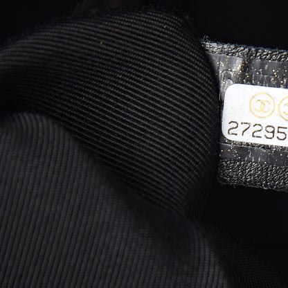 Chanel Lambskin Stitched CC Chain Backpack Black 7 of 9