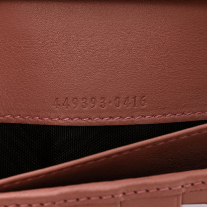 Gucci Microguccissima Continental Flap Wallet Soft Pink 8 of 9