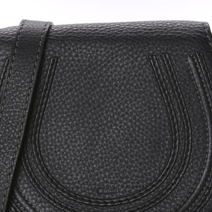 Chloe Calfskin Mini Marcie Round Crossbody Bag Black 10 of 10
