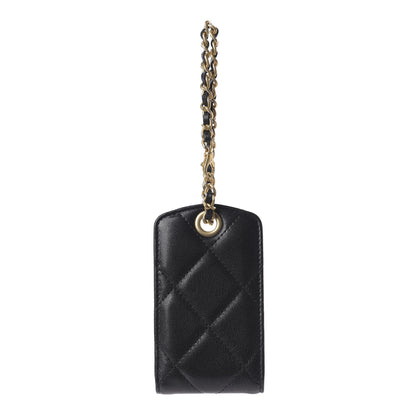Chanel Lambskin Quilted 19 Luggage Tag Black 2 of 6